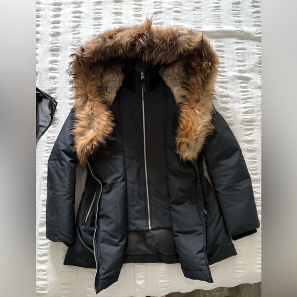 MACKAGE AKIVA Down Coat with Toscana fur trimmed hood - Picture 7 of 8